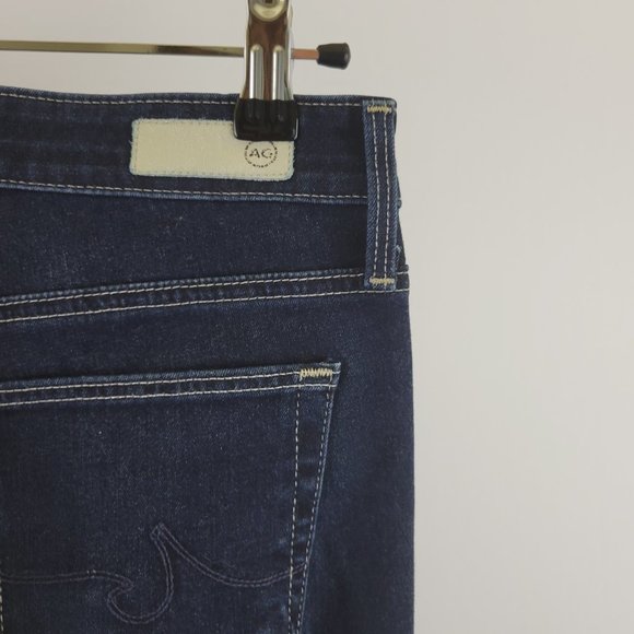 AG Farrah Contour 360 High Rise Skinny Jean, Dark Wash MINT - Picture 9 of 13